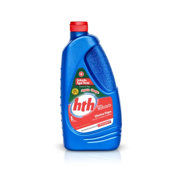 Algicida Choque hth®1L para Água Super Verde