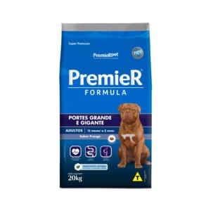 Ração Premier Cães Adulto Raça Grande e Gigante Frango 20 kg