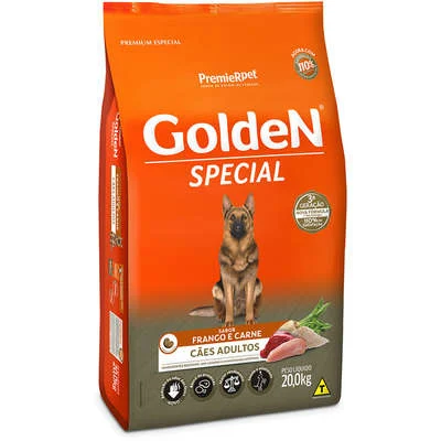 Ração Seca PremieR Pet Golden Special Cães Adultos Frango e Carne - Imagem 2