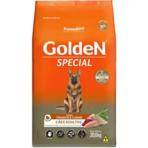 Ração Seca PremieR Pet Golden Special Cães Adultos Frango e Carne