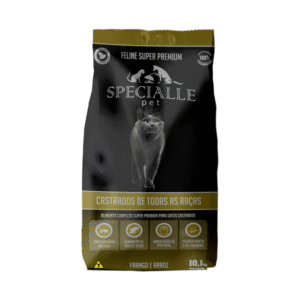 Ração Specialle Gato Castrados  Frango e Arroz, Super Premium 10,1kg