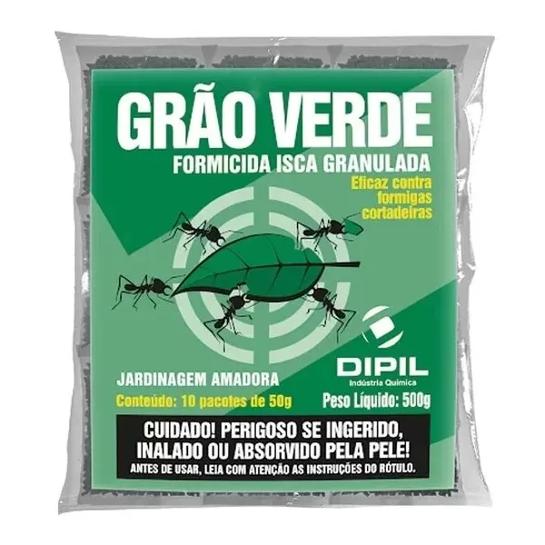 Formicida Granulada Grão Verde 500g