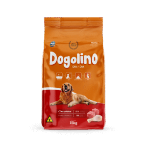 Ração Dogolino Dia a Dia Carne e Frango Premium 15 kg