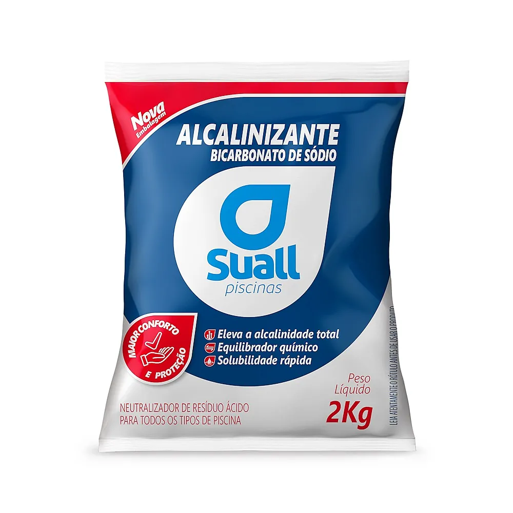 Estabilizador de Alcalinidade Para Piscina em Pó 2 kg (bicarbonato)