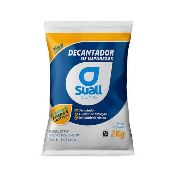 Sulfato de Alumínio Para Piscina 2 kg (decantador)