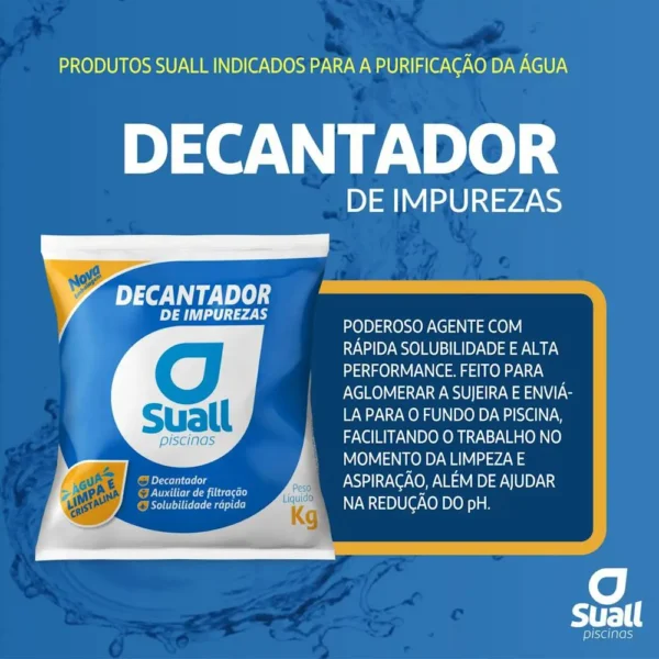Sulfato de Alumínio Para Piscina 2 kg (decantador) - Imagem 3