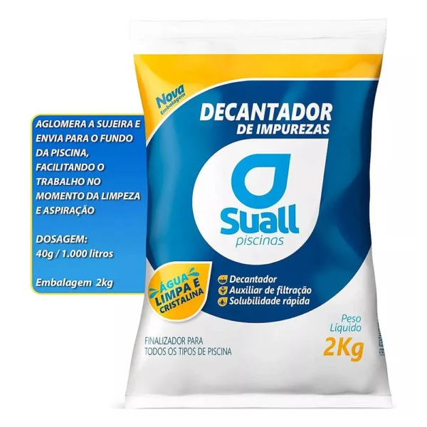 Sulfato de Alumínio Para Piscina 2 kg (decantador) - Imagem 2